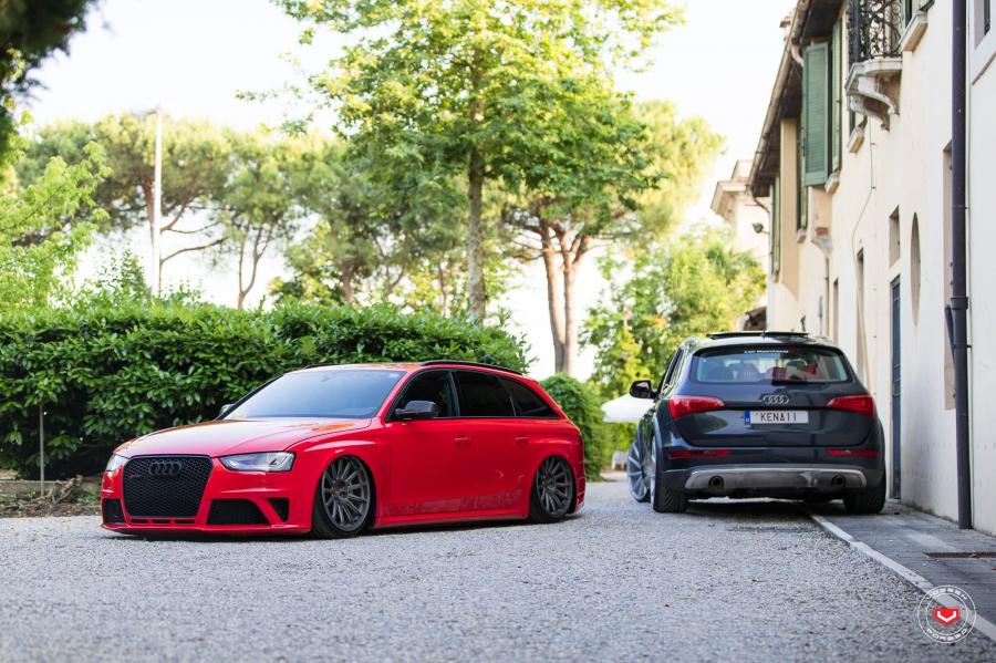  Audi RS4 Avant on Vossen Wheels (GNS-3) 2019 года  (фото 13 из 28)